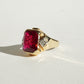 10k Art Deco Ruby Ring