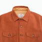 Crissman Overshirt in Burnt Orange