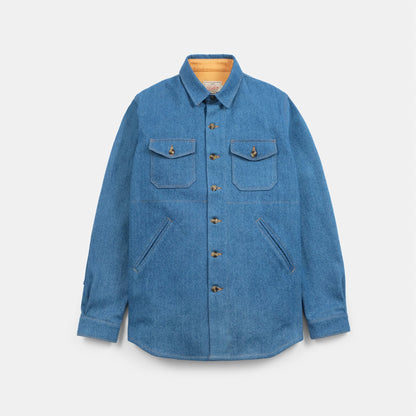 Crissman Overshirt in Sky Blue