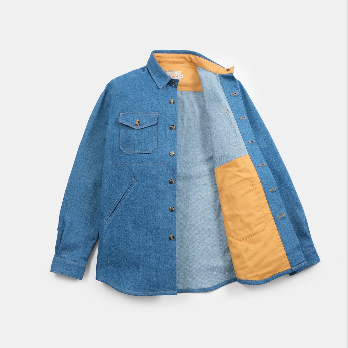 Crissman Overshirt in Sky Blue