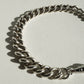 English Sterling Silver Fob Bracelet