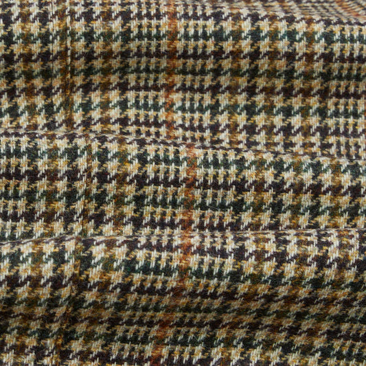 Prince of Wales Check Tweed Games Blazer Mk. VII in Wine