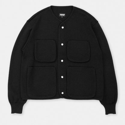 George Cardigan in Black