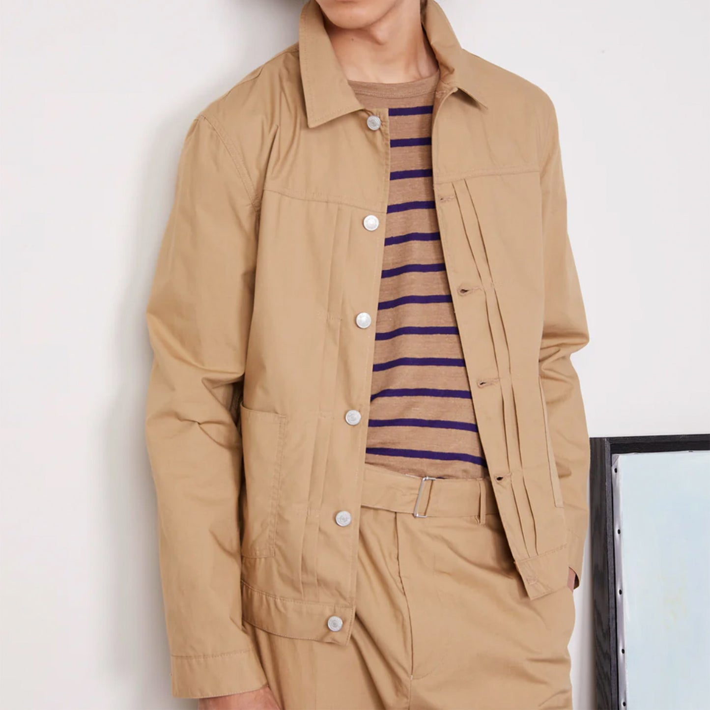 Leo Jacket in British Khaki