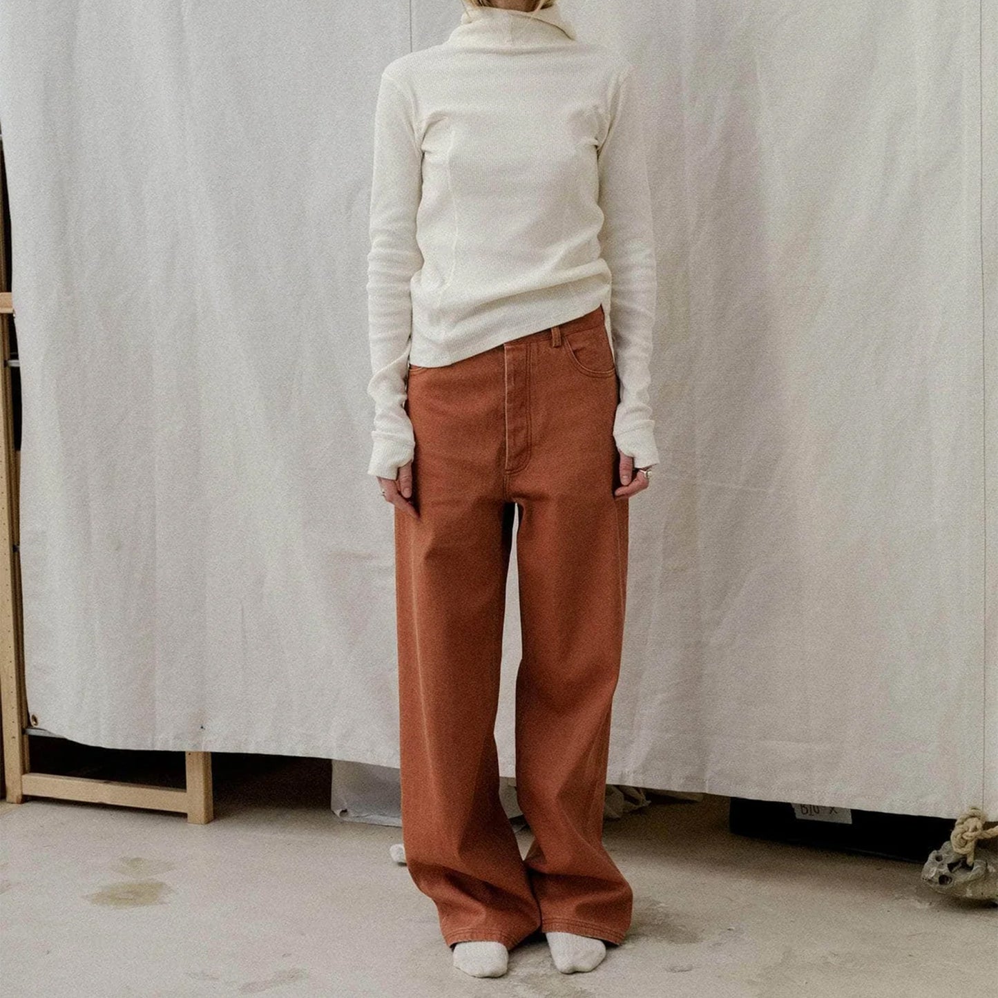 Navalo Pants in Brick