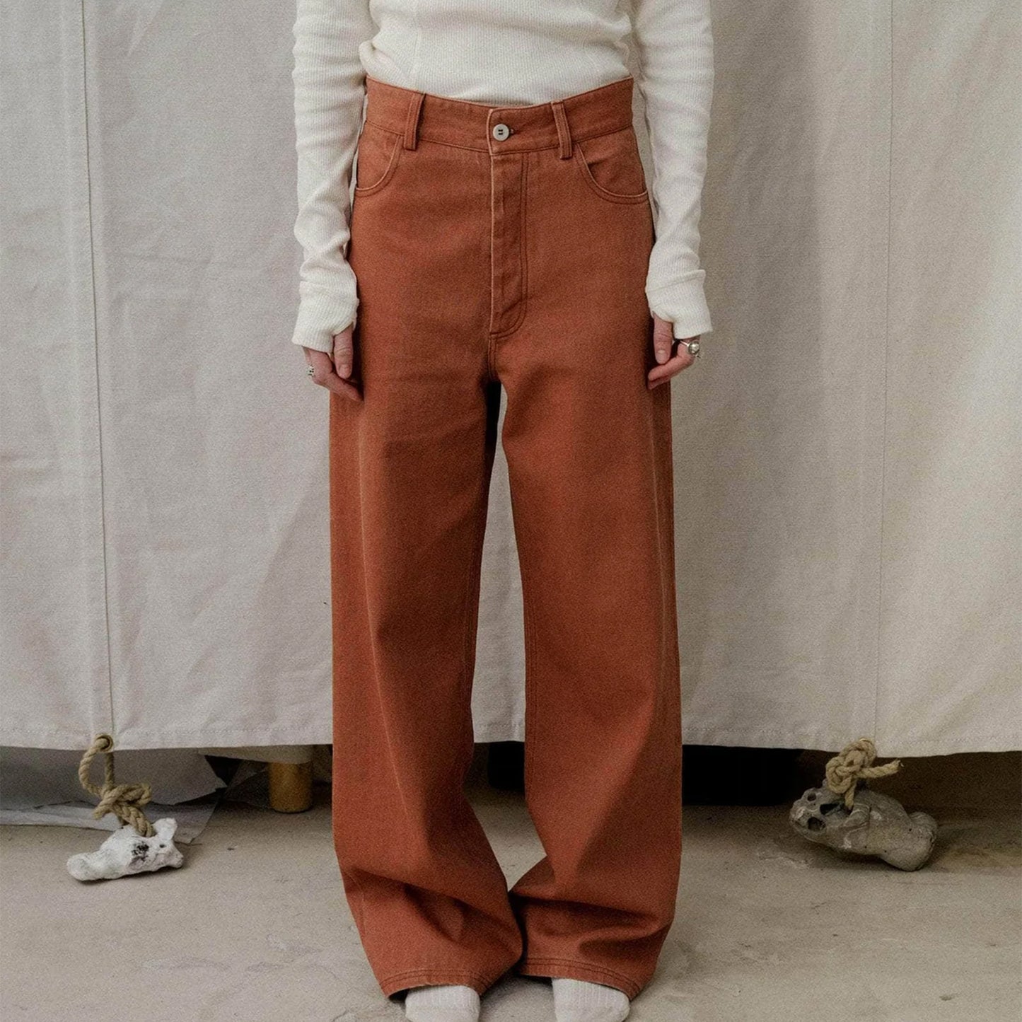 Navalo Pants in Brick