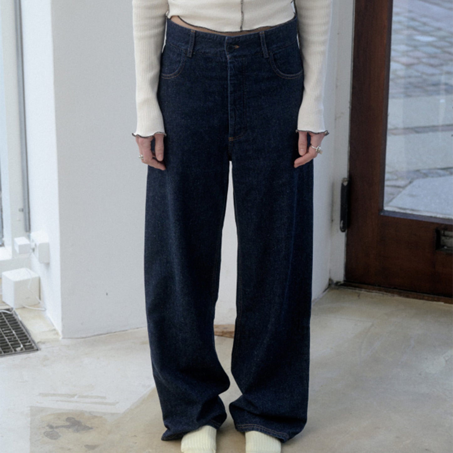 Navalo Pants in Blue Denim