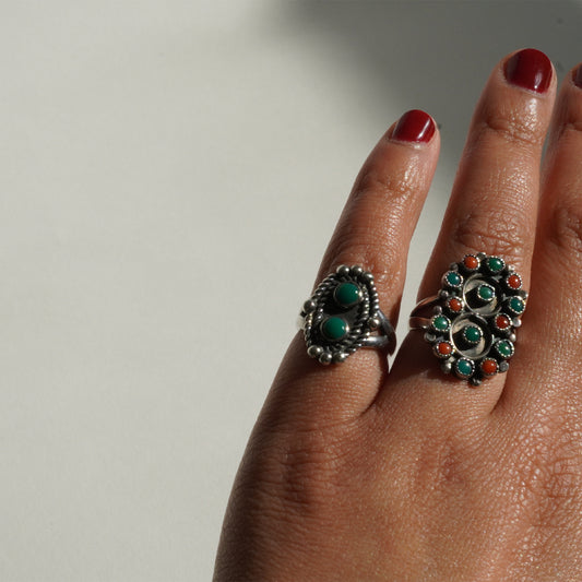 Old Pawn Turquoise Ring