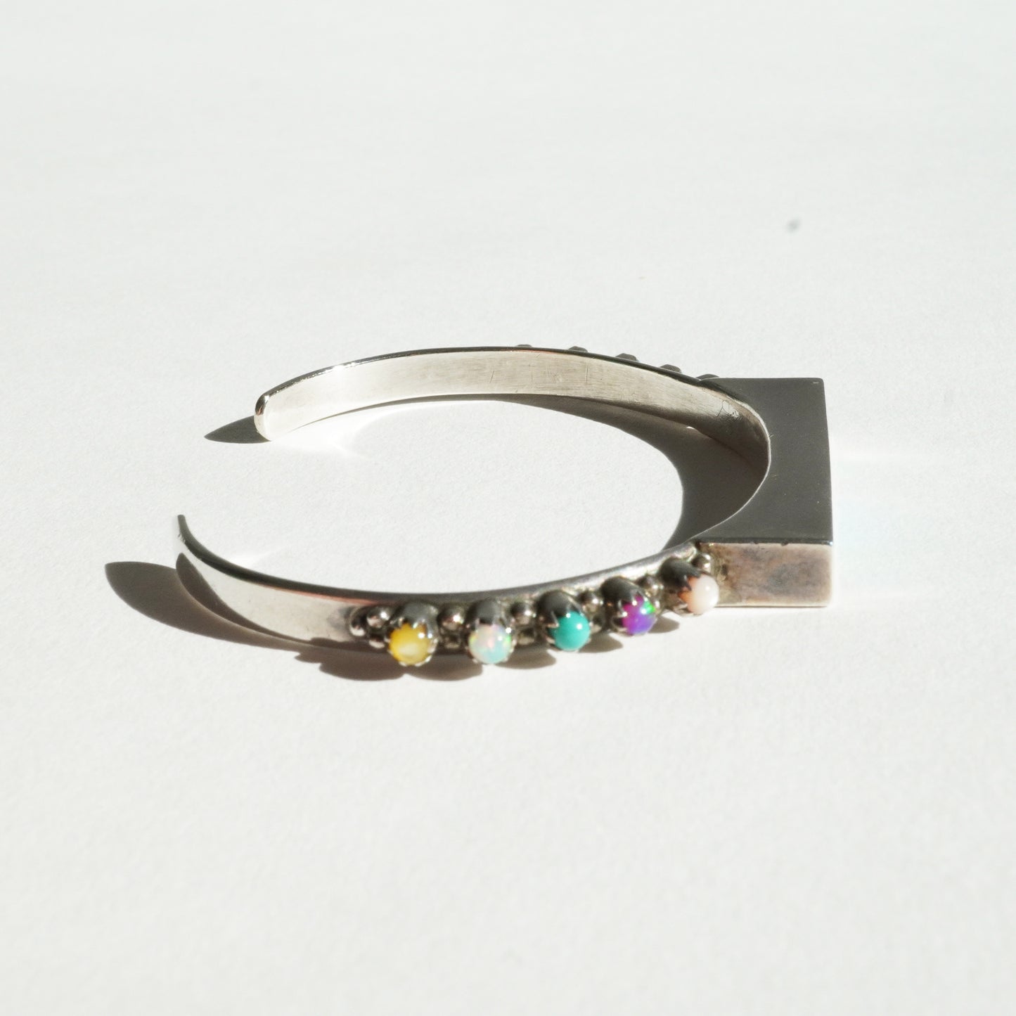 Zuni Opal Inlay Cuff