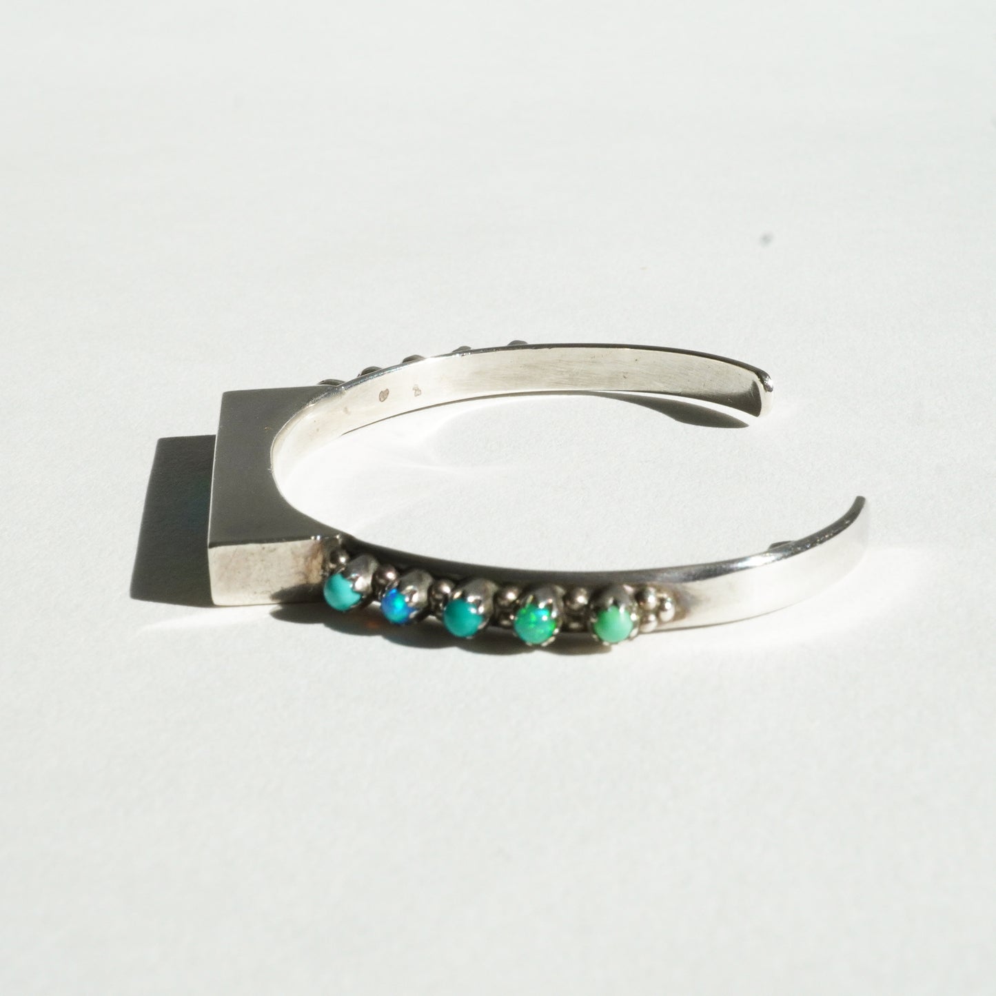 Zuni Opal Inlay Cuff