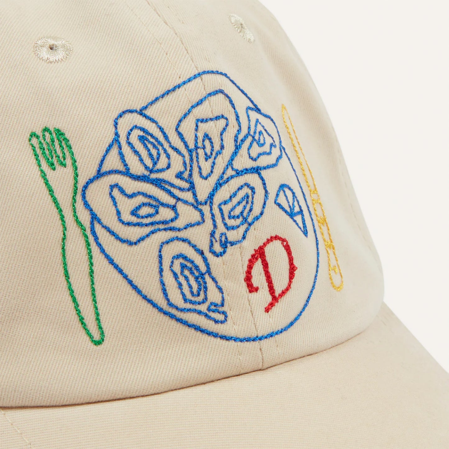 Chainstitch Multi 'D' Plate Baseball Cap