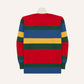 Cotton Rugby Shirt in Multi Stripe