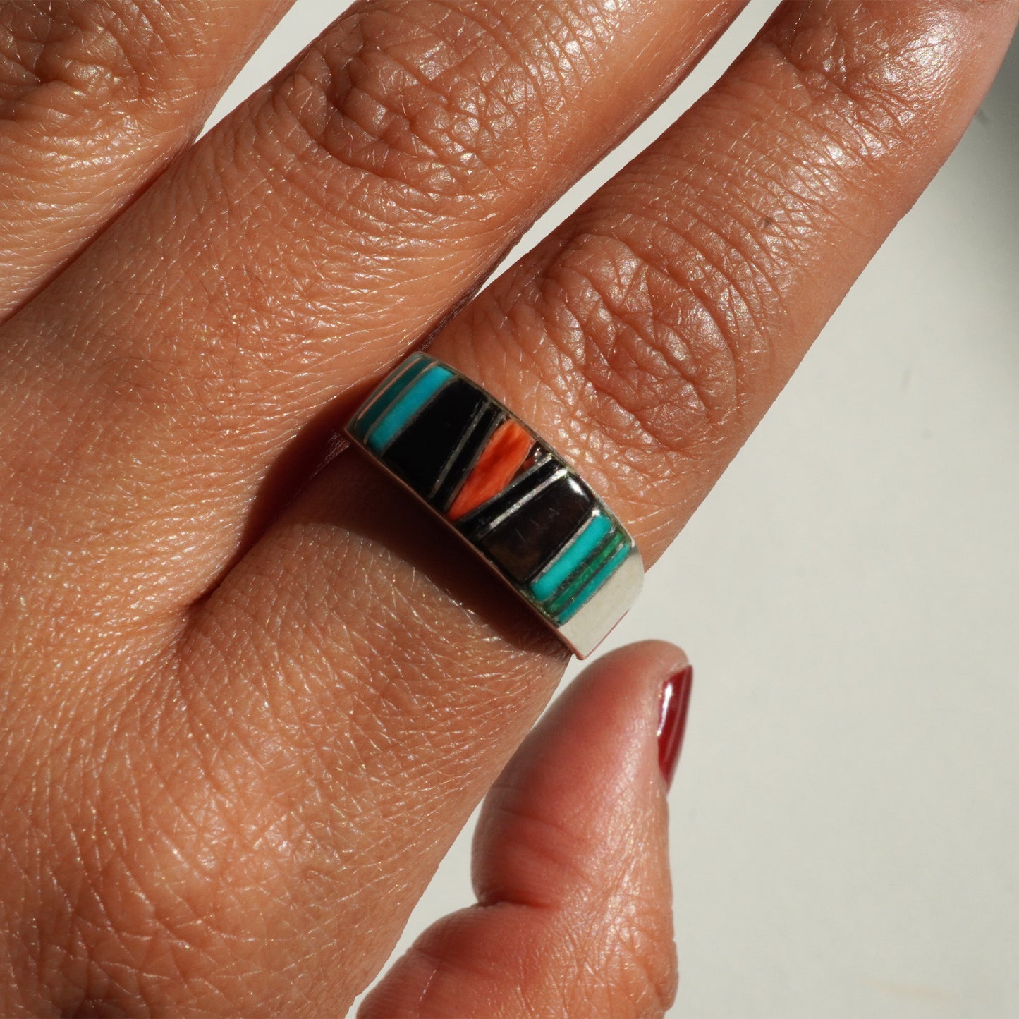 Southwest Inlay Ring