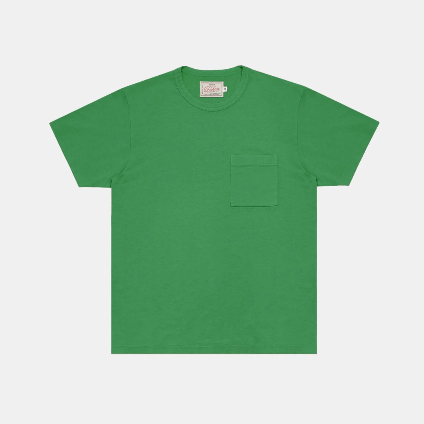 Heavy Duty S/S Pocket Tee in Kelly