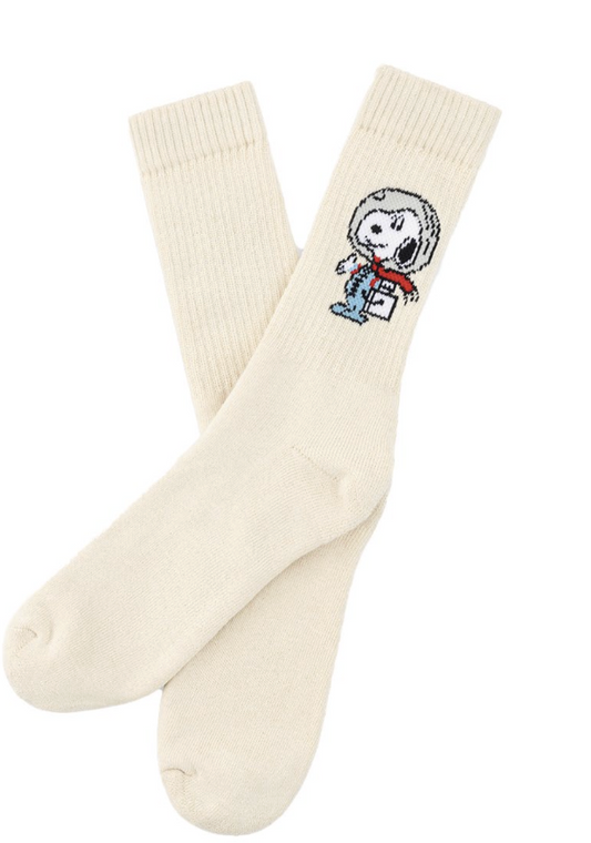 Astro Snoopy Sock