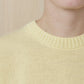 Thea Italian Wool Cashmere Sweater in Yellow