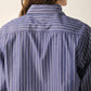 Twin Stripe L/S in Blue