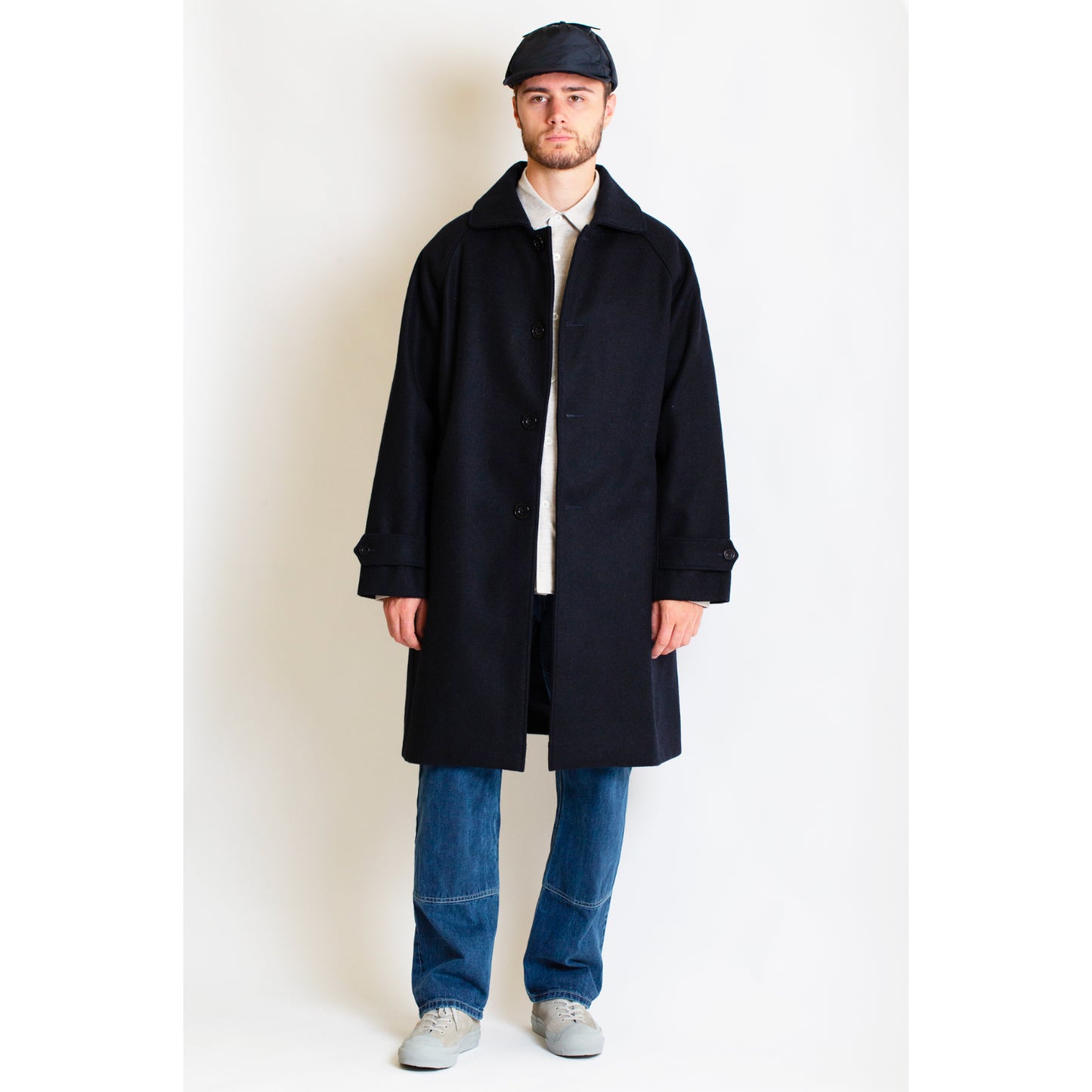 Utile Jacket Wool in Navy