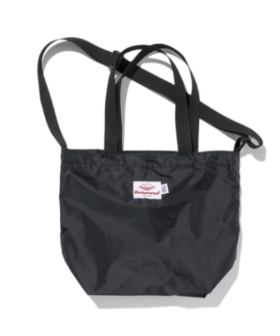 Mini Packable Tote in Black